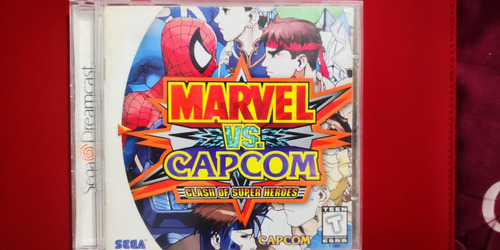 Marvel Vs Capcom Sega Dreamcast Videojuego Original 
