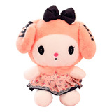 Lindo Peluche Mymelody Sanrio Kawaii Falda 55 Cm Color Rosa