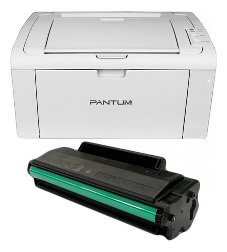 Kit Impresora Laser Pantum Monocromatica + Tóner Original 