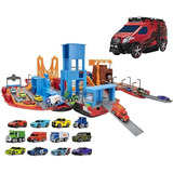 Micro Máquinas De Super Van City Playset - Vehículos De 0,47