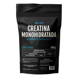 Suplemento Em Pó Creatina Monohidratada 500g 100% Pura 