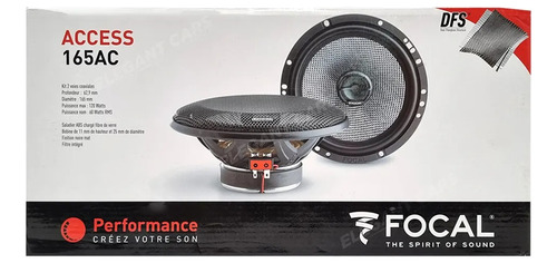 Parlantes Focal 120w Coaxial Serie Acces 165ac Foto 7