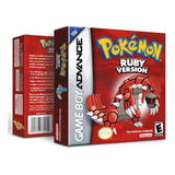 Pokemon Ruby Nintendo Game Boy Advance Juego De Pikachu