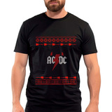 Playera Ac Dc Rockstar Ugly Sweater