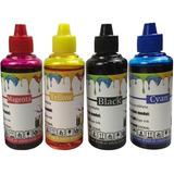 Kit 1200ml De Tintas P/ Recarga Cartucho Bulk Ink Impressora