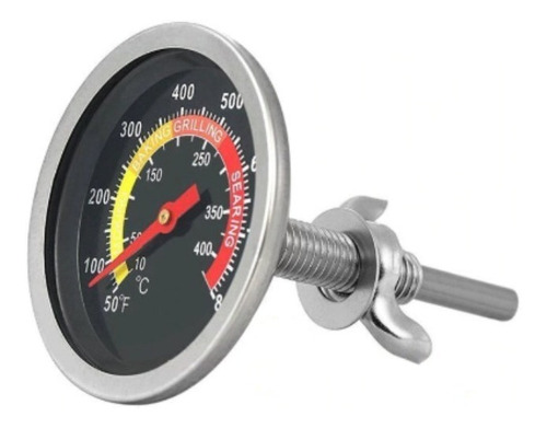 Termômetro Para Forno A Lenha Analógico Até 400ºc Com Nf