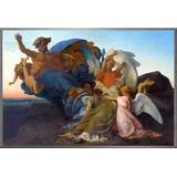Cuadro La Muerte De Moisés - Alexandre Cabanel - Año 1850