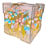 A Brillante Tulipán Cubo For Dormitorio Salón Escritorio