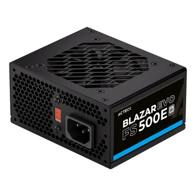 Fuente De Poder Acteck Blazar Evo ES-05002E Slim 500w 24 Pin Sata Negro | Meses sin interés