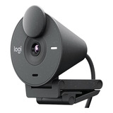 Webcam Logitech Brio 300 Full Hd 1080p Usb-c Grafite