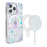 Funda Para iPhone Magsafe Para Mujer Zodiaco Piscis