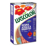 Resina Acrílica Premium Plus Lukscolor 5 Litros
