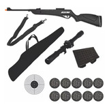 Carabina Rifle Pressão Cbc Jade Pro Nitro 5.5 + Kit Completo