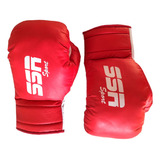 Guantes Box Entrenamiento Cintas Alto Rendimiento Mma Negro