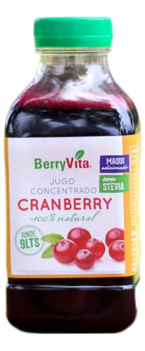 Jugo Concentrado Cranberry Maqui 100%natural 450ml/agronewen