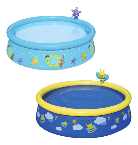 Piscina Inflable Infantil Redonda 152 X 38 Cm Bestway