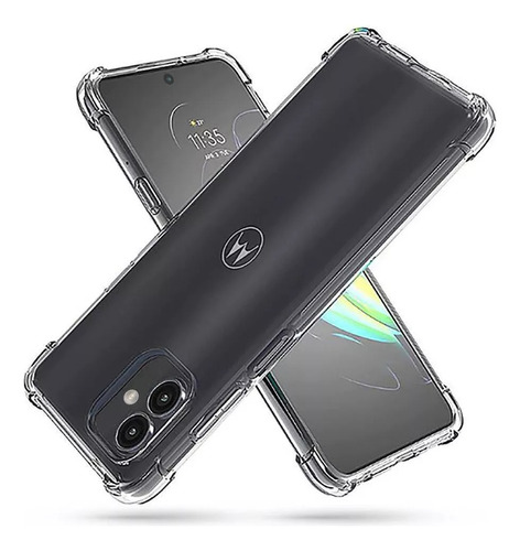 Funda Transparente Resistente Para Motorola G14 G54 G84 