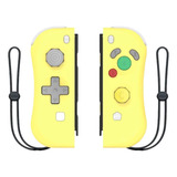 Set De Control Joy-con Joystick Inalámbrico Nintendo Switch Color Crema