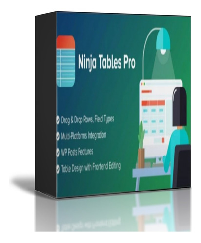 Ninja Tables Pro Wordpress Plugin Atualizado