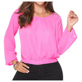 Blusa Karla Fucsia Para Mujer Croydon