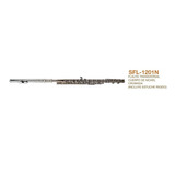 Flauta Transversal De Nikel Con Estuche J&b Sfl-1201n