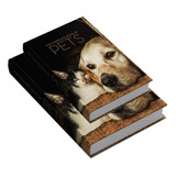 Kit 2 Caixas Livro Decorativa Mek Pets Colorido - 202780379