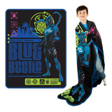 Franco Wb Blue Beetle Movie Ropa De Cama Para Niños, Manta D