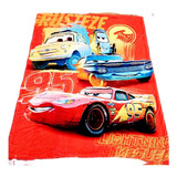 Cobertor Con Borrega De Cars Rayo Mcqueen Individual