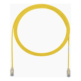 Patch Cord Tx6, Utp Cat6, Diámetro Reducido, Amarillo 3ft