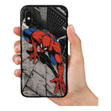 Funda Para Motorola En Todos Los Modelos Spider Man Escala.