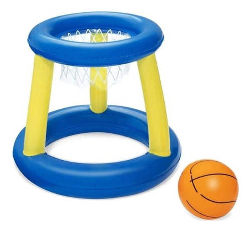 Aro De Basquet Inflable Para Pileta Bestway Con Pelota Y Aro