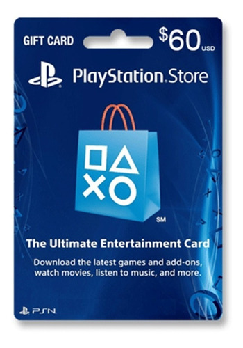 Tarjeta Psn U$60 Digital Usa | Entrega Inmediata - Gamer24hs