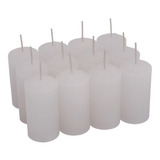 50 Velas 8 Horas 6cm Decorativas Casamento Festas E Eventos