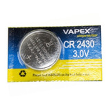 Pila De Litio Cr2430 Cr 2430 Vapex 3v X 5 Unidades