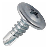 Tornillo Autoperforante Punta Mecha T1 - 8 X 3/4 X 100 Unid.