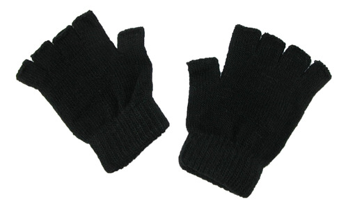 Guantes De Invierno Sin Dedos Elásticos Mágicos Ctm®, Negros