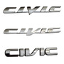 Emblema Civic Honda Honda CITY