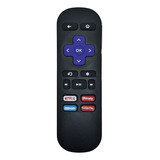 Controle Remoto Compatível  Roku Tv Express Botão Netflix Hb