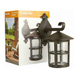 Farol De Exterior, Color Bronce Antiguo Tecnolite