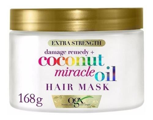 Mascarilla Capilar Ogx Extra Strength Coconut Miracle Oil 