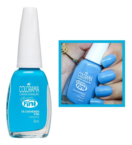 Esmalte Colorama Tá Chovendo Fini Hipoalergenico C/ Cheiro