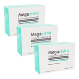 Megacistin 3 Cajas X 60 Comp Anticaida Del Cabello