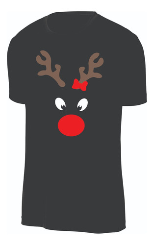 Camisetas Navidad Renos  Navideño Para Famiia X 1