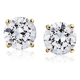 Aretes De Diamantes Certificados Por Ags De The Diamond Chan