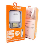 Carregador 12w Kaidi Compatível Com iPhone Em Estoque Promo.
