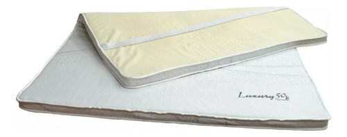 Pillow Top Memory Foam Desmontable 160x200 -55kg-promo Ef.-