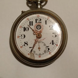 Antiguo Reloj Rosskopf Bolsillo 1910 Funcionando