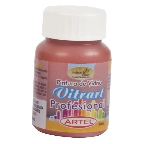 Frasco 40ml Vitrart Profesional Artel Magenta N°47