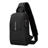 Bolso Hombro Carga Usb Impermeable Corto Viaje