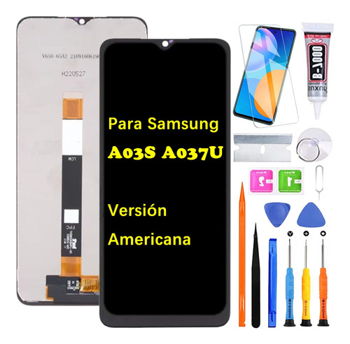 Pantalla Lcd Táctil Para Samsung A03s A037u Original